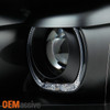 Fit *GAZE* 09-14 F150 *GEN VI* Halo Projector SMD DRL LED Black Headlights