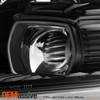 Fit 2013-2016 Ford Fusion Dual Square Projector Headlights w/DRL Led Switchback