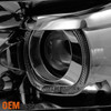 Fit *GAZE* 09-14 F150 *GEN VI* Halo Projector SMD DRL LED Smoke Headlights