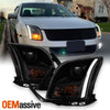 Fits 2006 2007 2008 2009 Ford Fusion Light Bar Black Smoked Projector Headlamps