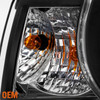Fit Black 2010 2011 2012 2013 Chevy Camaro LED Halo Projectoer Headlights
