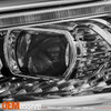 Fit 2013-2016 Ford Fusion Chrome LED DRL Switchback Signal Projector Headlights