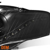 Fit 2006-2008 Audi A4 DRL LED Projector Halogen Type Black Headlights Assembly