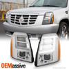 For 2007-2014 Cadillac Escalade LED DRL Projector Headlights [Xenon/HID] Lights