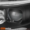 Fits 04-08 Acura TSX LED Light Tube DRL Projector Headlights + Red Tail Lights