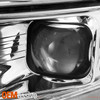 [Halogen Upgrade] Fit 2011-2014 Ford Edge LED DRL Chrome Projector Headlights
