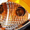 [Halogen Upgrade] Fit 2011-2014 Ford Edge LED DRL Chrome Projector Headlights