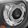 Fit Black 2008-2013 Dodge Challenger CCFL Halo Projector Headlights Lights 08-13