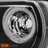 Fit Black 2008-2013 Dodge Challenger CCFL Halo Projector Headlights Lights 08-13