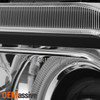 Fit Black 2008-2013 Dodge Challenger CCFL Halo Projector Headlights Lights 08-13