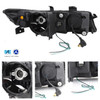 [Black Smoke] 2004 2005 2006 2007 2008 Acura TSX LED Bar Projector Headlights