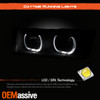 Fit 02-06 Chevy Avalanche Upgrade U-Halo Rim Projector Headlight - Smoke Housing