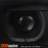 Fit 02-06 Chevy Avalanche Upgrade U-Halo Rim Projector Headlight - Smoke Housing
