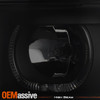 Fit 02-06 Chevy Avalanche Upgrade U-Halo Rim Projector Headlight - Smoke Housing