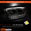 [Upgrade] Fit Dodge Ram 09-18 LED/DRL Switchback Bar Projector Headlights Lamps