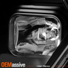 For Ford Edge 2007-2010 LED Light Bar DRL Projector Headlights - Black Housing