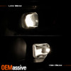 For Ford Edge 2007-2010 LED Light Bar DRL Projector Headlights - Black Housing