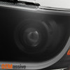 Fit 2009-2020 Dodge Journey Black DRL Light Tube LED Signal Projector Headlights