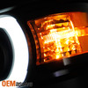 U Neon Bar Black Smoke fit 2014-15 Silverado 1500 LED DRL Projector Headlights