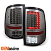 For 09-18 Dodge Ram Projector LED DRL Headlight|Premium Smoke Tail Light Housing