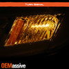 For Ford Edge 2007-2010 LED Light Bar DRL Projector Headlights - Chrome Housing