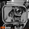 For Ford Edge 2007-2010 LED Light Bar DRL Projector Headlights - Chrome Housing