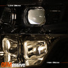 For Ford Edge 2007-2010 LED Light Bar DRL Projector Headlights - Chrome Housing