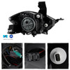 Fits 2013-2016 Dodge Dart LED Tube DRL Projector Headlights + Fog Lamps Lights