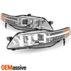 [Chrome] Fits 2004-2008 UA7 Acura TL LED Projector Headlights Headlamps