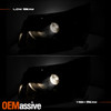Fit 2011 2012 2013 2014 2015 Chevy Cruze Black Projector Headlights Replacement