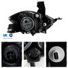 Fit 2013-2015 Dodge Dart Black DRL Light Bar Projector Headlights + Fog Lamps