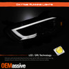 Fit 2013-2016 Dodge Dart Projector LED Light Tube Headlights 13 14 15 16 Light