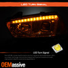 Fit 2011-2014 Dodge Charger LED Signal DRL Tube Projector Headlights