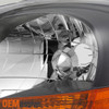 Fits 07-12 Yaris 4DR Sedan Headlight Front Lamps Passenger Right Side Set