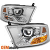 Fits [Angel Mono-Eye Tech] 2009-2018 Dodge Ram 1500 2500 3500 Halo LED Headlight