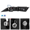 For 04-08 Acura TSX LED Bar DRL Projector Smoke Headlights + Tail Lights Combo
