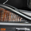 Fits [Black] 2015-2022 Chevy Colorado LED DRL Dual Square Projector Headlights