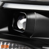 Fits [Black] 2015-2022 Chevy Colorado LED DRL Dual Square Projector Headlights