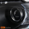Fit 2006-2010 Passat Black Headlights Left+Right 06 07 08 09 10 Lights Lamps