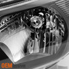 Fits 2012-2015 Toyota Tacoma Black Headlights Headlamps LH+RH Pair 12 13 14 15