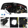 Fits 2005-08 Audi A4 S4 RS4 Quattro G2 Black Full LED Tail Lights +Trunk Piece