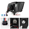 For 2005-2009 Ford Mustang Halogen Projector Headlamps LED Tube Headlights Pair