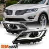 For 2015-2019 Lincoln MKC 4-Door [HID/Xenon] LED DRL Projector Headlights Pair
