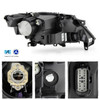 For 2015-2019 Lincoln MKC 4-Door [HID/Xenon] LED DRL Projector Headlights Pair