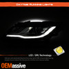 For 2015-2019 Lincoln MKC 4-Door [HID/Xenon] LED DRL Projector Headlights Pair
