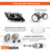 For 2015-2019 Lincoln MKC 4-Door [HID/Xenon] LED DRL Projector Headlights Pair
