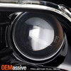 For 2014-2018 JEEP Cherokee HID/Xenon Projector Black Headlight Driver+Passenger