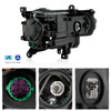 For 2014-2018 JEEP Cherokee [HID/Xenon] Projector Black Headlight Driver Left