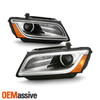 For 13-17 Audi Q5 14-17 SQ5 HID/Xenon LED DRL Projector Headlights Pair Non-AFS