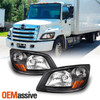 Fit Black 2006-10 Hino 145 / 2006-14 Hino 258LP/ 2008-14 Hino 258ALP Headlights